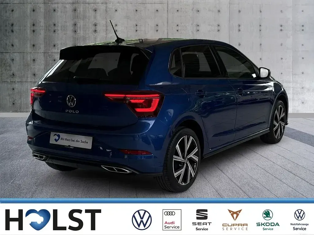 Gebraucht VW Polo IQ Drive 95 PS (69 kW) 2022 Blau Kleinwagen