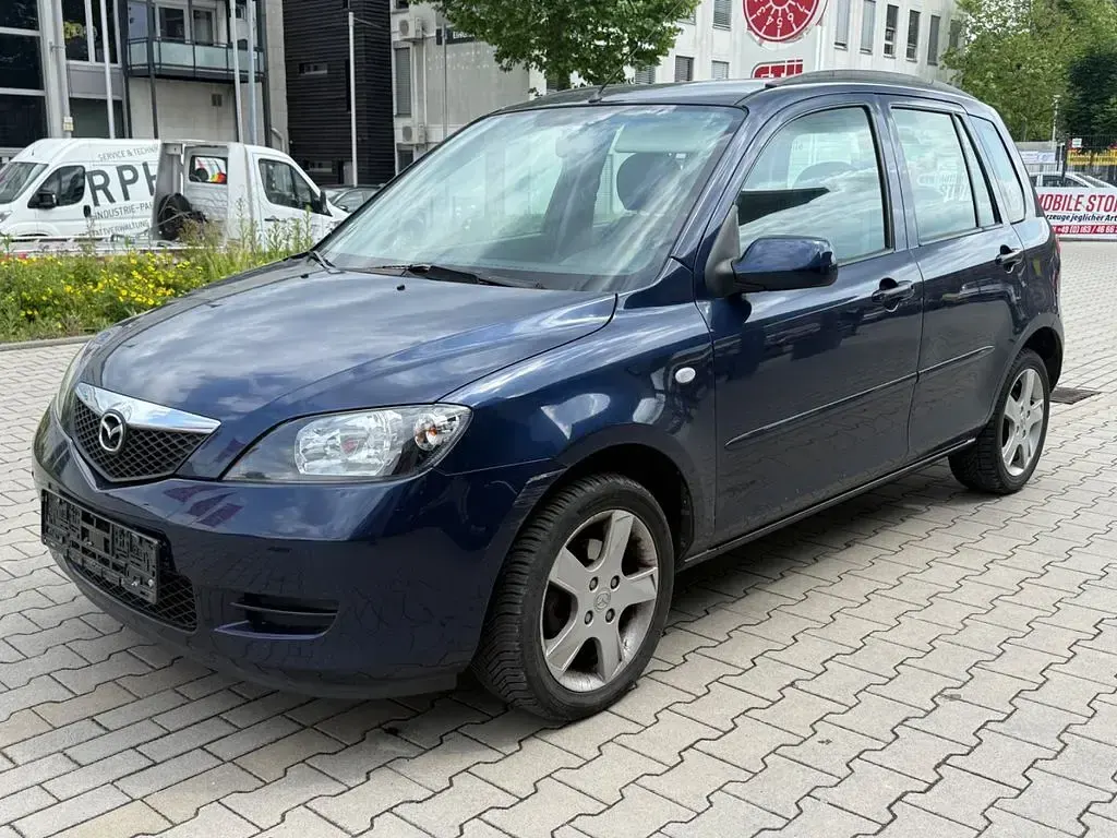 Gebraucht Mazda 2 Active 80 PS (58 kW) 2004 Blau Kleinwagen