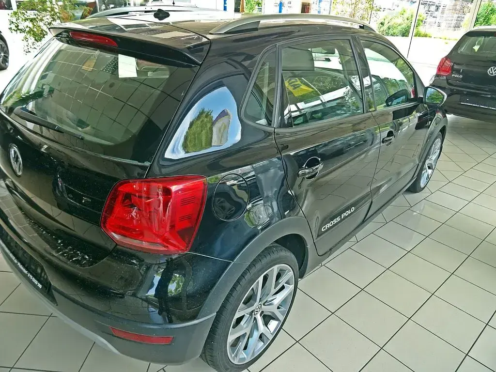 Brugt VW Polo Cross 90 HK (66 kW) 2016 Sort Hatchback