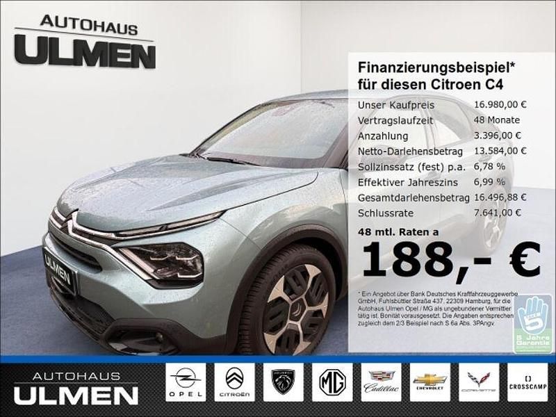 Blau Gebraucht 2023 Citroën C4 Feel Limousine | 16.980 € (Guter Preis) - Bild 1/4