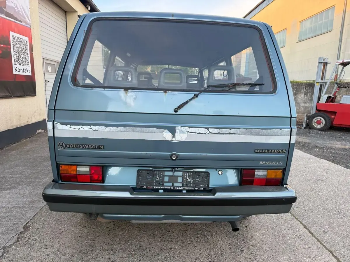 Gebraucht VW Multivan 69 PS (50 kW) 1987 Blau Van / Kleinbus