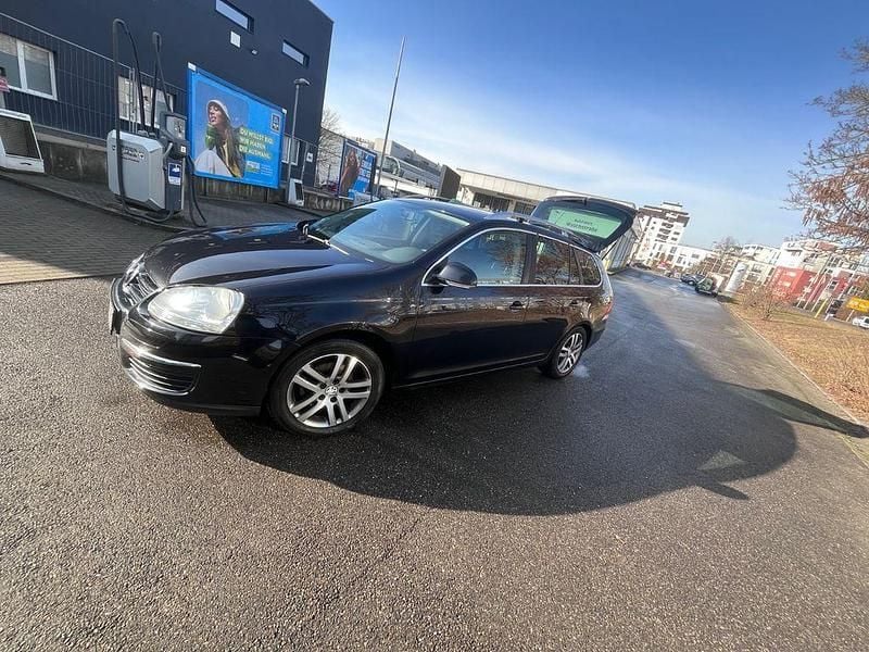 Schwarz Gebraucht 2008 VW Golf VI Sportline Kombi | 3.900 € (Guter Preis) - Bild 1/4