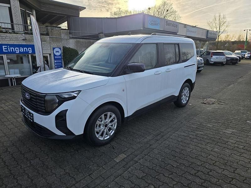Neu Ford Tourneo Courier Titanium 125 PS (91 kW) 2025 Weiß Van / Kleinbus