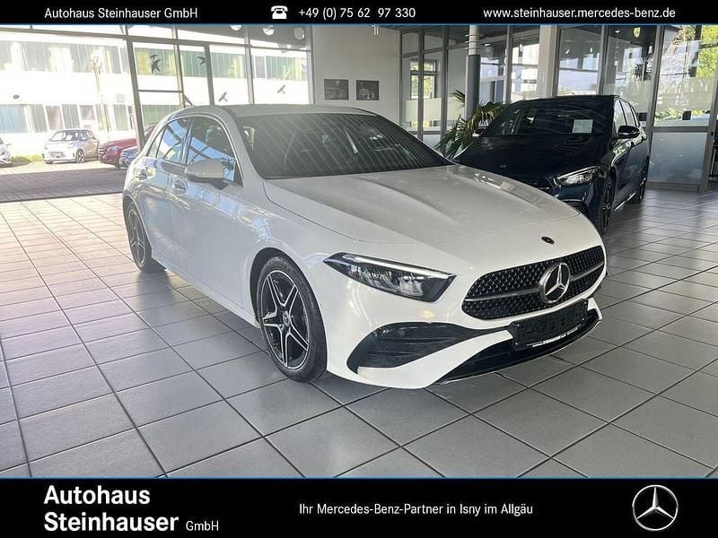 Unilack polarweiß Gebraucht 2024 Mercedes A180 Advanced Plus Limousine | 31.900 € (Fairer Preis) - Bild 1/4