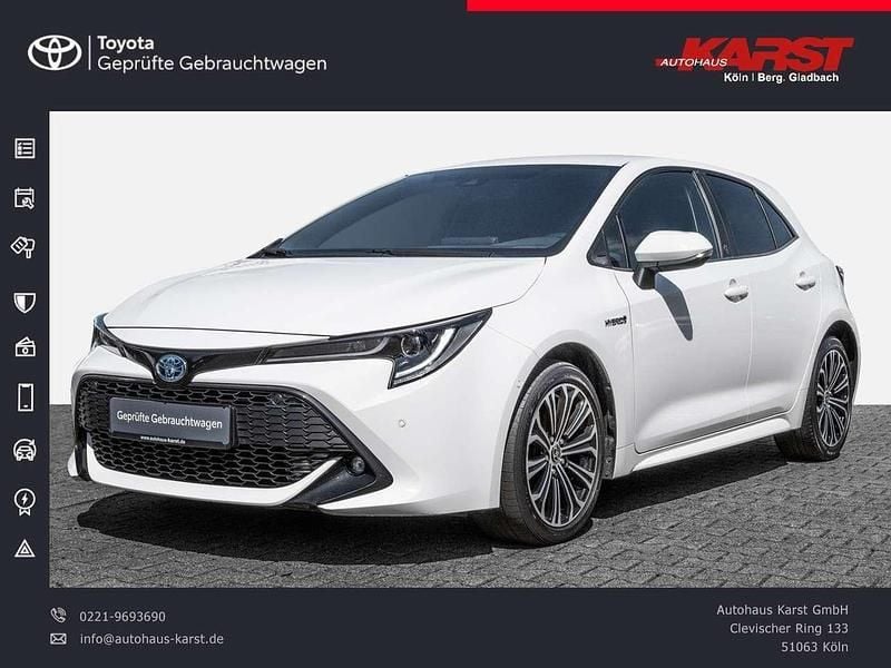 Weiß Gebraucht 2020 Toyota Corolla Hybrid Kombi | 19.850 € (Fairer Preis) - Bild 1/2