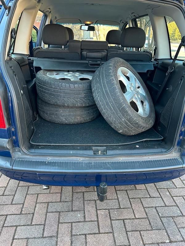 Gebraucht Opel Zafira 125 PS (91 kW) 2003 Blau Van / Kleinbus