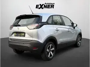 Gebraucht Opel Crossland 110 PS (80 kW) 2023 Grau (aluminium grau metallic) SUV