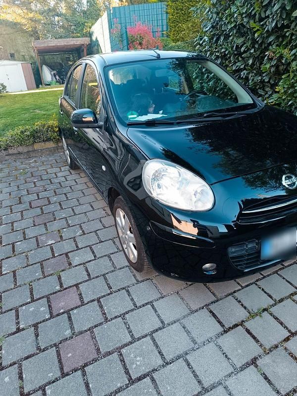 Gebraucht Nissan Micra Acenta 98 PS (72 kW) 2011 Schwarz Kleinwagen