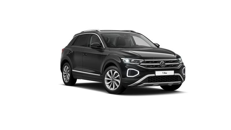 2t deep black perleffekt Gebraucht 2024 VW T-Roc Style SUV | 28.480 € (Guter Preis) - Bild 1/4