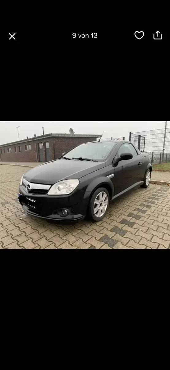 Gebraucht Opel Tigra 90 PS (66 kW) 2006 Schwarz Cabrio