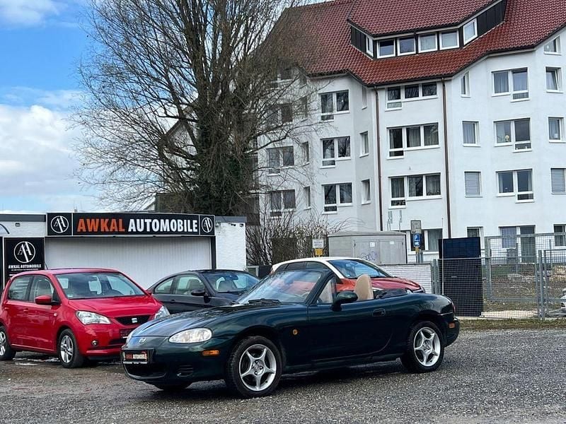 Gebraucht Mazda MX5 110 PS (80 kW) 2002 Grün Cabrio