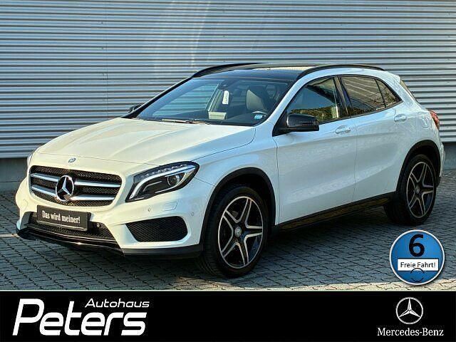 Gebraucht Mercedes GLA200 AMG 156 PS (114 kW) 2016 Calcitweiss  unilack SUV