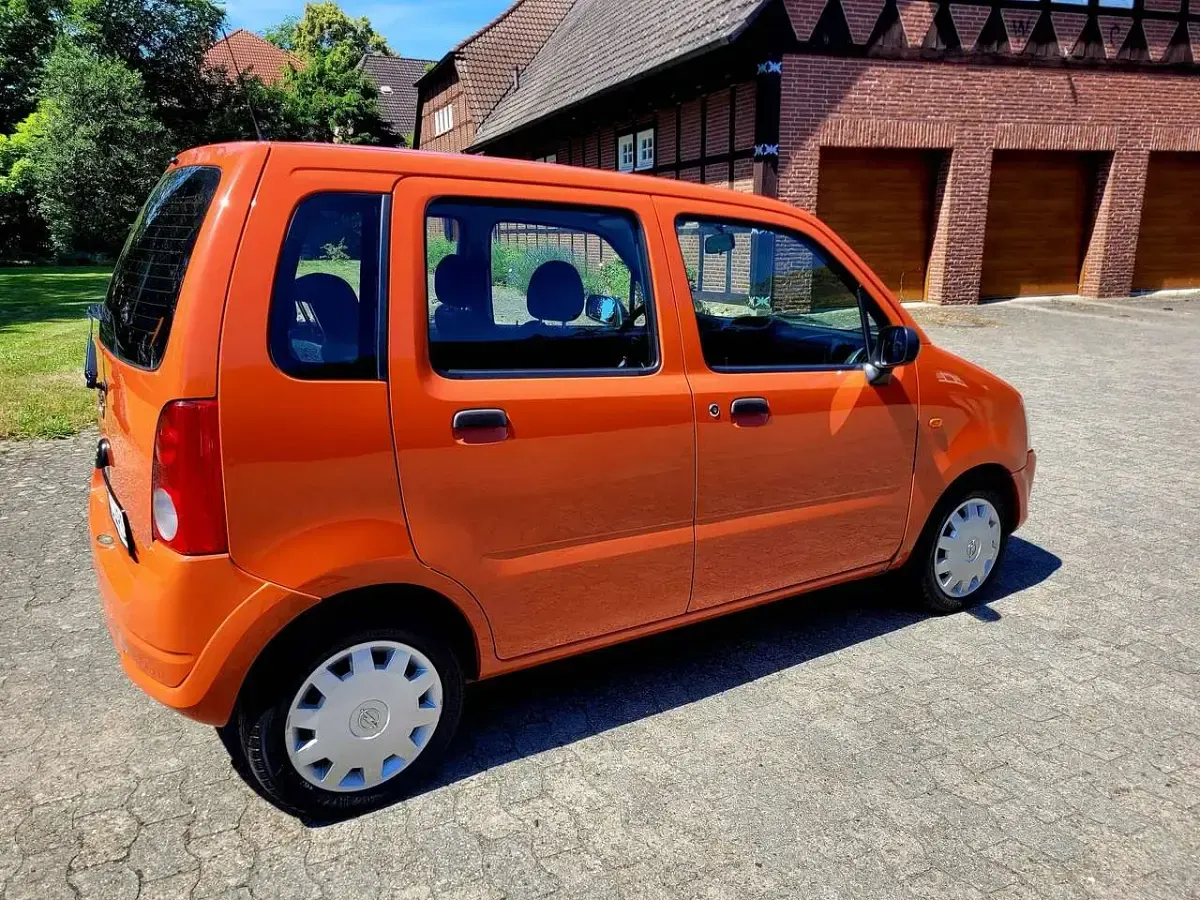 Gebraucht Opel Agila Basis 60 PS (44 kW) 2007 Rot Kleinwagen