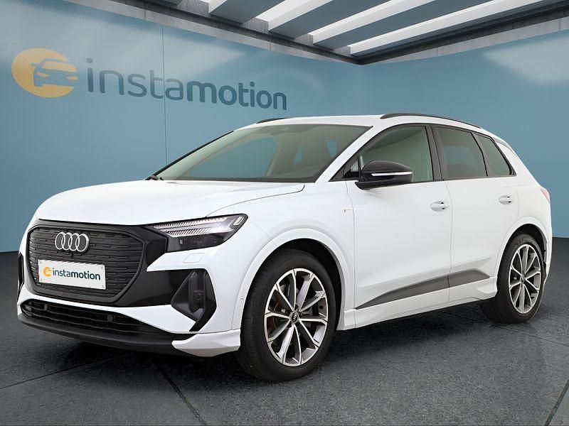 Gebraucht Audi Q4 e-tron 150 kW (204 PS) 2023 Weiß SUV