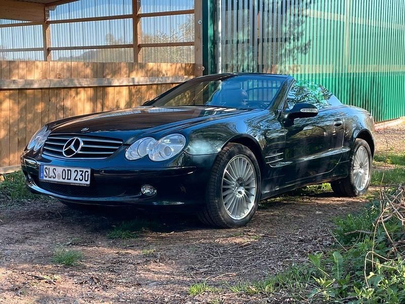 Schwarz Gebraucht 2003 Mercedes SL500 Cabrio | 21.000 € (Superpreis) - Bild 1/4