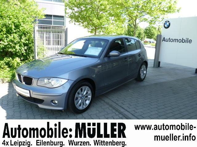 Blau metallic Gebraucht 2006 BMW 118 Kleinwagen | 13.990 € - Bild 1/4