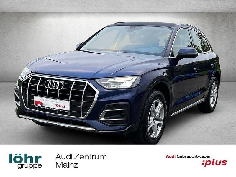 Blau Gebraucht 2022 Audi Q5 Advanced Plus SUV | 34.980 € (Superpreis) - Bild 1/4