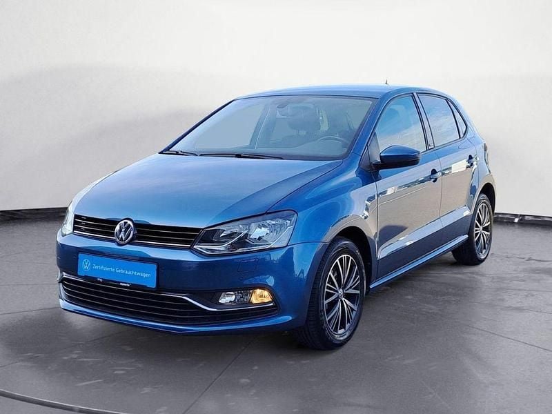 Blau Gebraucht 2017 VW Polo Allstar Limousine | 11.930 € (Fairer Preis) - Bild 1/4