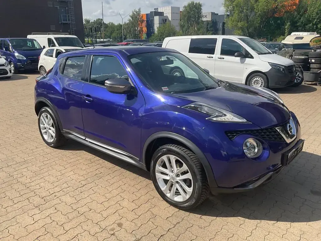 Gebraucht Nissan Juke Acenta 116 PS (85 kW) 2015 Blau SUV