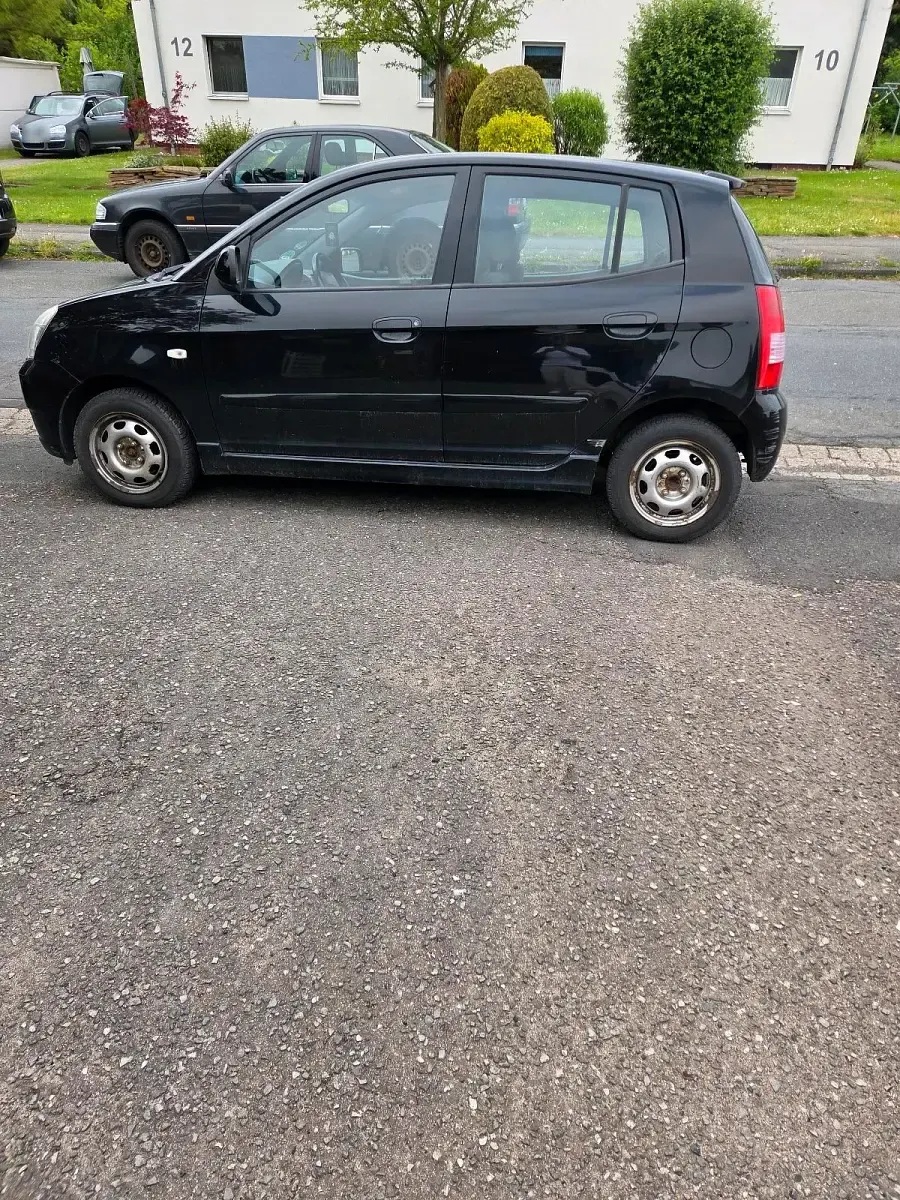 Gebraucht Kia Picanto 65 PS (47 kW) 2005 Schwarz Kleinwagen