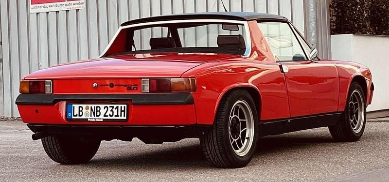 Gebraucht Porsche 914 110 PS (80 kW) 1973 Rot Cabrio