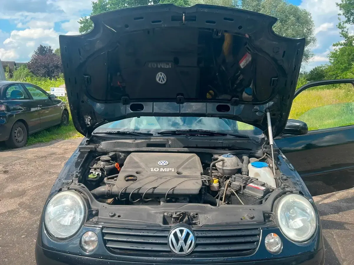 Gebraucht VW Lupo 50 PS (36 kW) 2001 Schwarz Kleinwagen