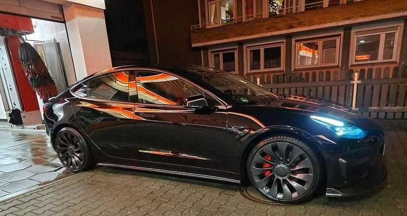 Gebraucht Tesla Model 3 Performance 377 kW (513 PS) 2021 Schwarz Limousine