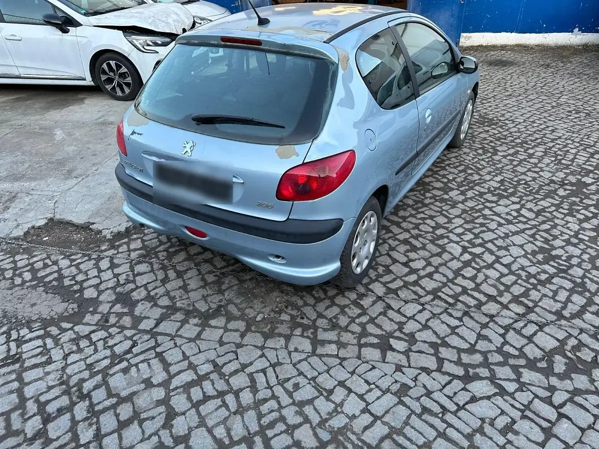 Gebraucht Peugeot 206 75 PS (55 kW) 2006 Blau Kleinwagen