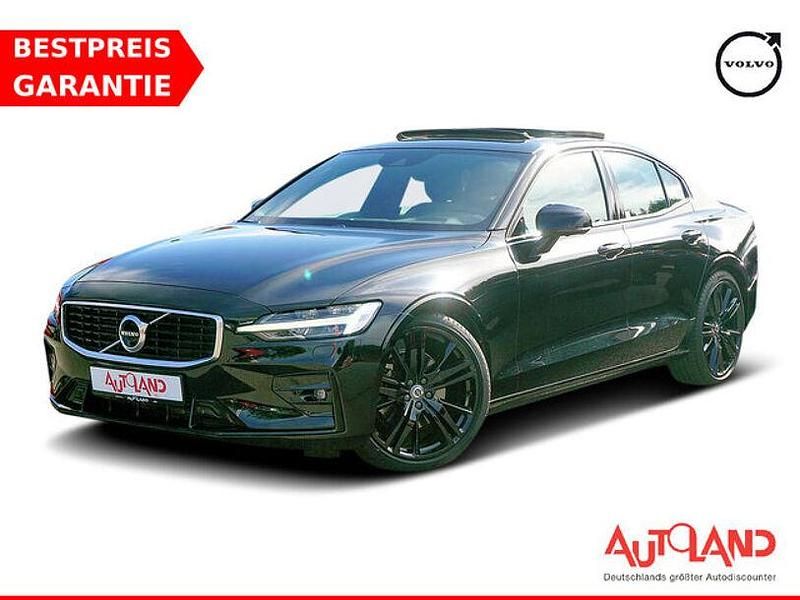 Onyx schwarz (metallic) Gebraucht 2020 Volvo S60 R-Design Limousine | 29.950 € (Fairer Preis) - Bild 1/4