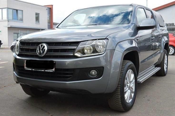 Grün Gebraucht 2012 VW Amarok Abholung | 15.100 € (Teuer) - Bild 1/4