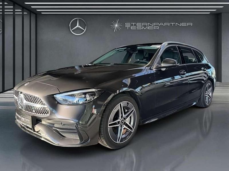 Grau Gebraucht 2025 Mercedes C220 AMG Limousine | 45.980 € (Teuer) - Bild 1/3