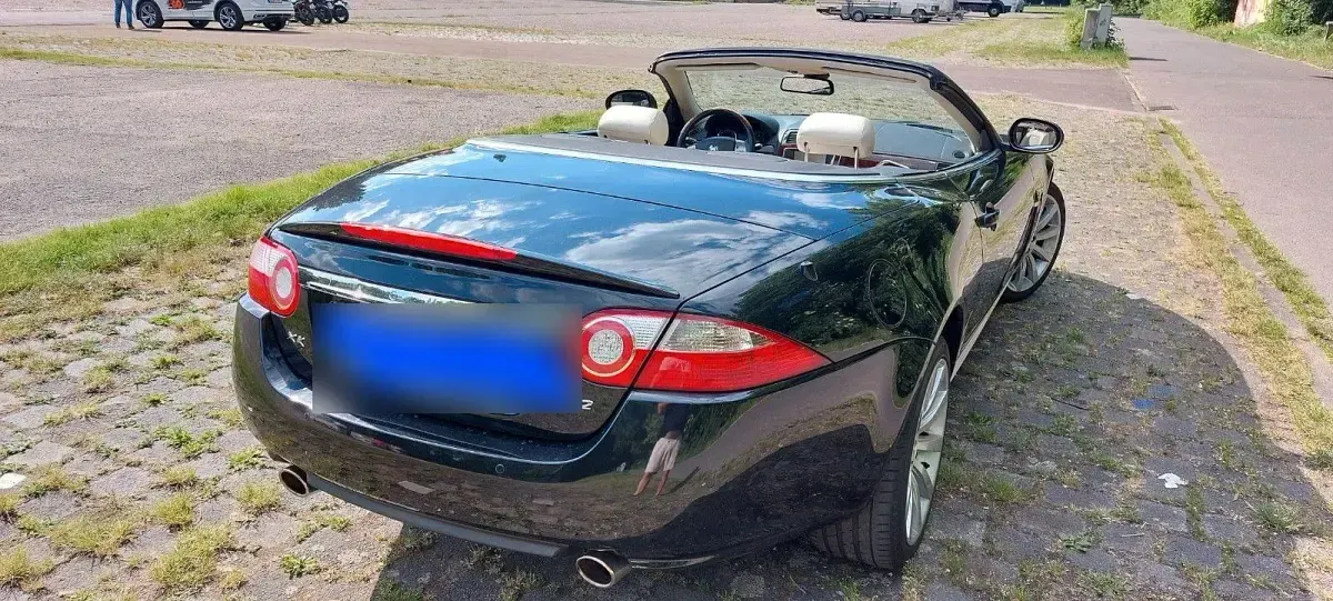 Gebraucht Jaguar XK 298 PS (219 kW) 2007 Schwarz Cabrio
