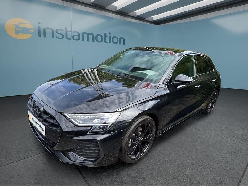 Schwarz Gebraucht 2025 Audi A3 Sportback Limousine | 35.649 € (Etwas zu teuer) - Bild 1/4