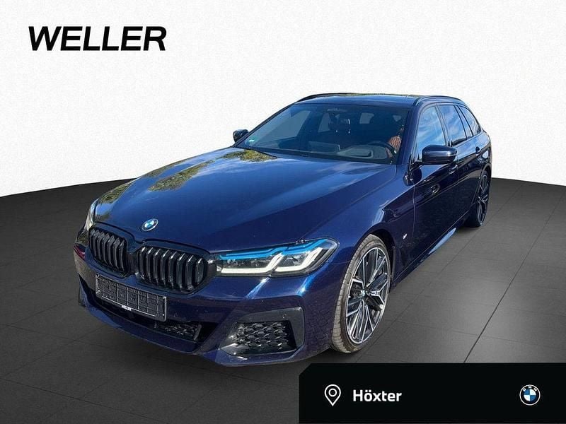 Tansanitblau ii (blau) Gebraucht 2021 BMW 540 M Sport Kombi | 41.410 € (Guter Preis) - Bild 1/4