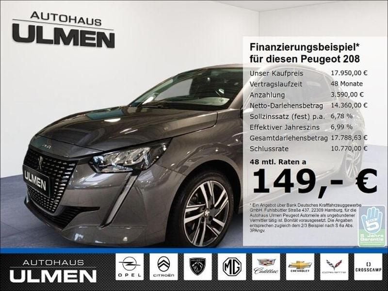 Gebraucht Peugeot 208 Allure 101 PS (74 kW) 2024 (unbekannt) Kleinwagen