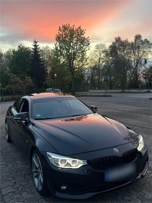 Schwarz Gebraucht 2015 BMW 420 M Sport Coupé | 16.750 € (Fairer Preis) - Bild 1/4