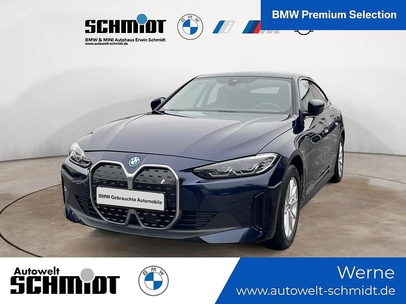 Bmw individual tansanitblau Gebraucht 2022 BMW i4 Sport Line Limousine | 39.890 € (Fairer Preis) - Bild 1/4
