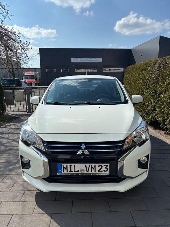 Gebraucht Mitsubishi Space Star 71 PS (52 kW) 2021 Weiß Kleinwagen