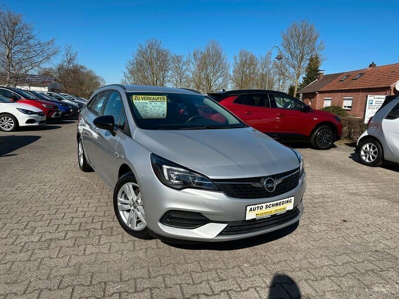Silber Gebraucht 2021 Opel Astra Kombi | 16.250 € (Fairer Preis) - Bild 1/4