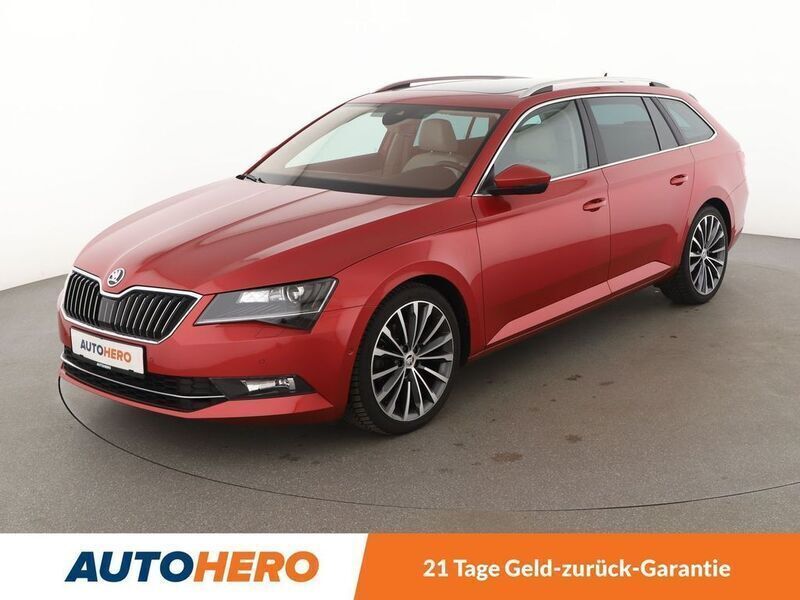 Rot Gebraucht 2017 Skoda Superb LAURIN & KLEMENT Limousine | 21.100 € (Etwas zu teuer) - Bild 1/3