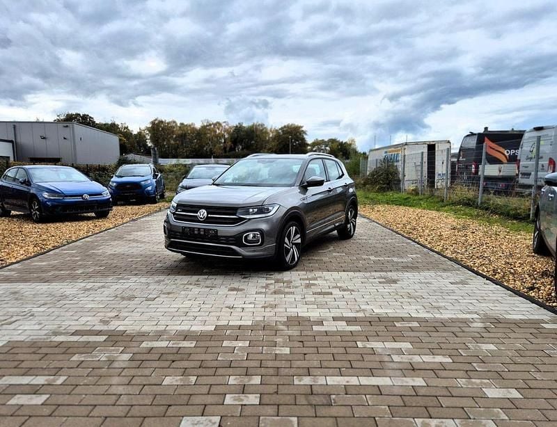 Grau Gebraucht 2019 VW T-Cross R-line SUV | 18.999 € (Guter Preis) - Bild 1/4