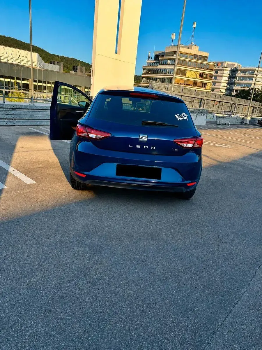 Gebraucht Seat Leon ST Style 110 PS (80 kW) 2016 Blau Kombi