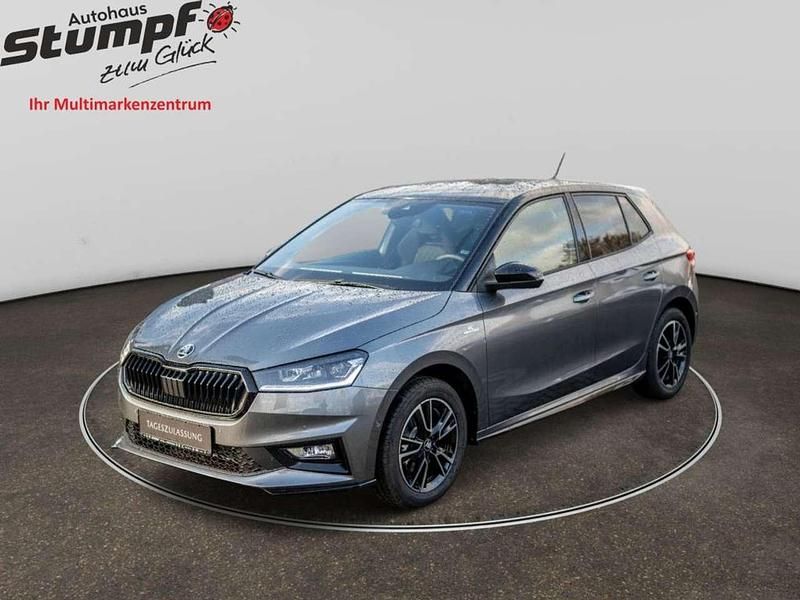 Graphitgrau metallic / dach i Neu 2025 Skoda Fabia Monte Carlo Kleinwagen | 25.900 € (Etwas zu teuer) - Bild 1/3