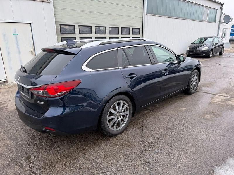 Gebraucht Mazda 6 Center-Line 150 PS (110 kW) 2015 Blau Kombi