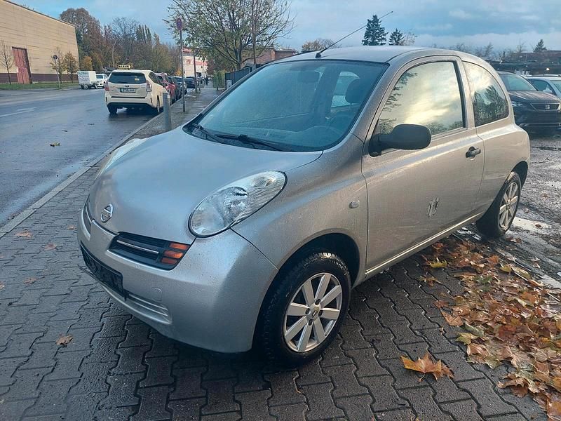 Silber Gebraucht 2004 Nissan Micra Kleinwagen | 599 € (Superpreis) - Bild 1/4