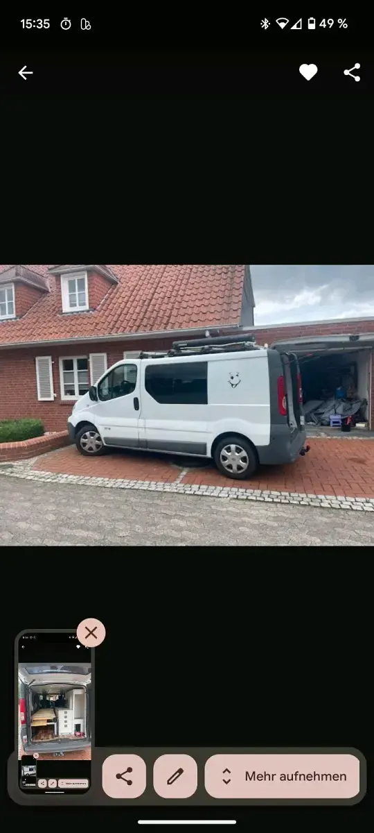 Gebraucht Renault Traffic 90 PS (66 kW) 2014 Weiß Van / Kleinbus