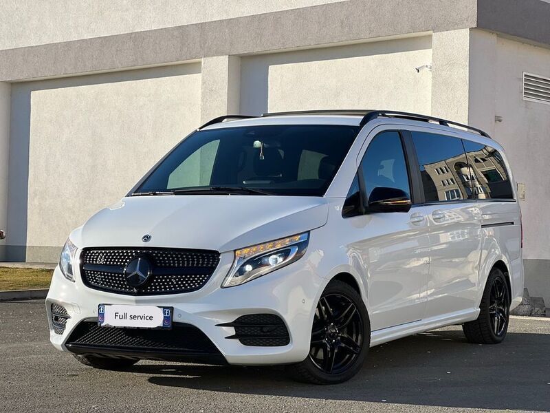 Weiß Gebraucht 2019 Mercedes V250 Exclusive Van / Kleinbus | 53.000 € (Fairer Preis) - Bild 1/4