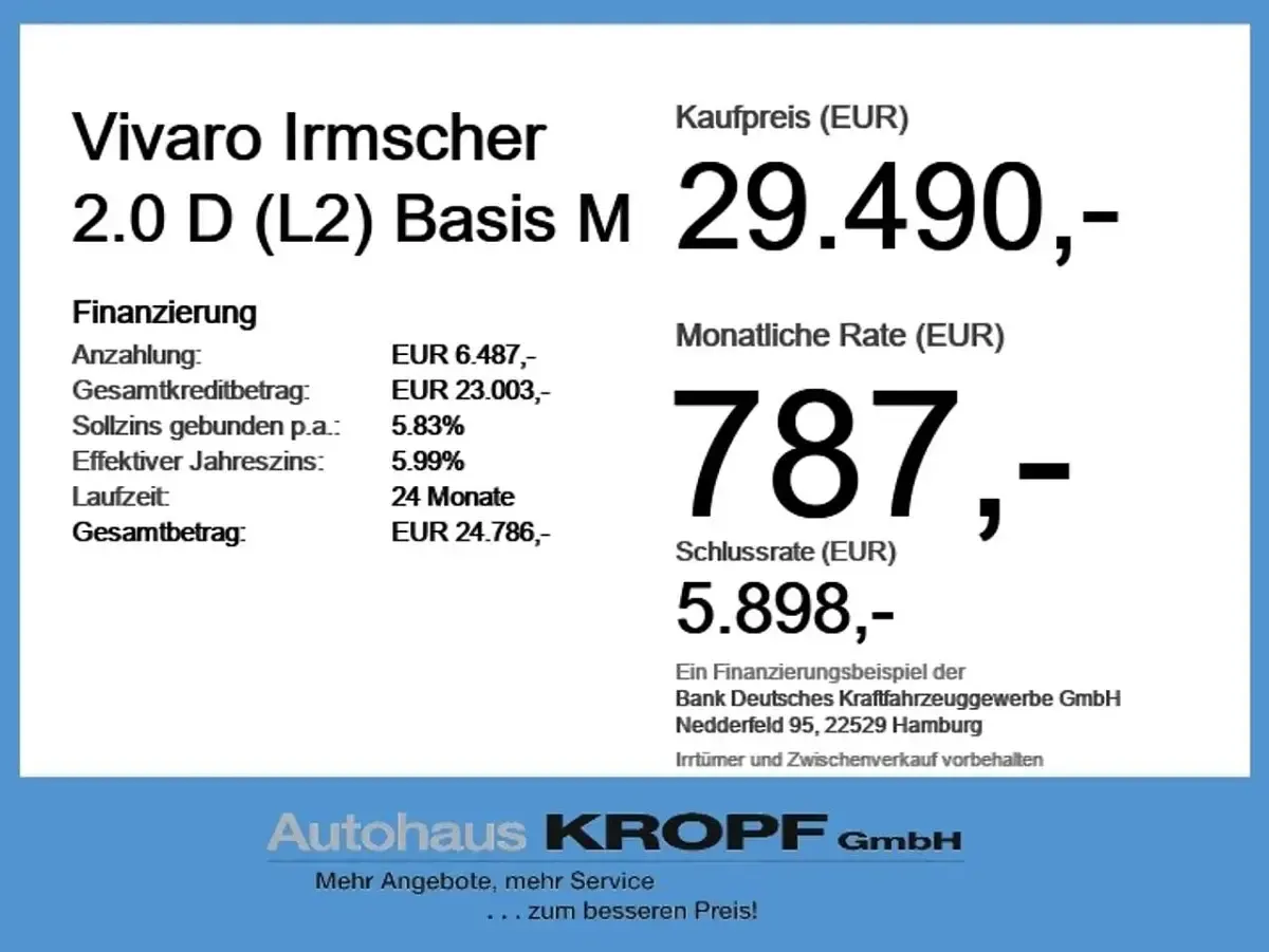 Gebraucht Opel Vivaro Basis 144 PS (105 kW) 2025 Lack grau artense/typ aussenve Van / Kleinbus
