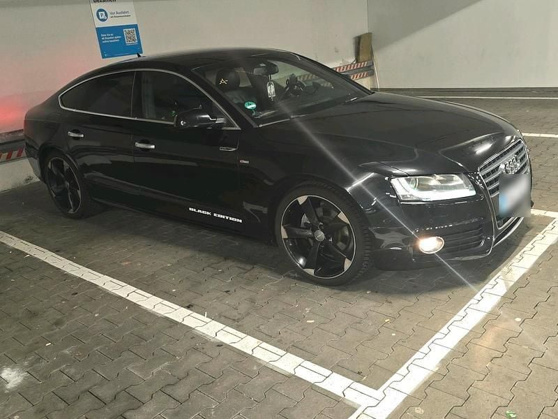 Gebraucht Audi A5 Sportback S-Line 170 PS (125 kW) 2009 Schwarz Kleinwagen