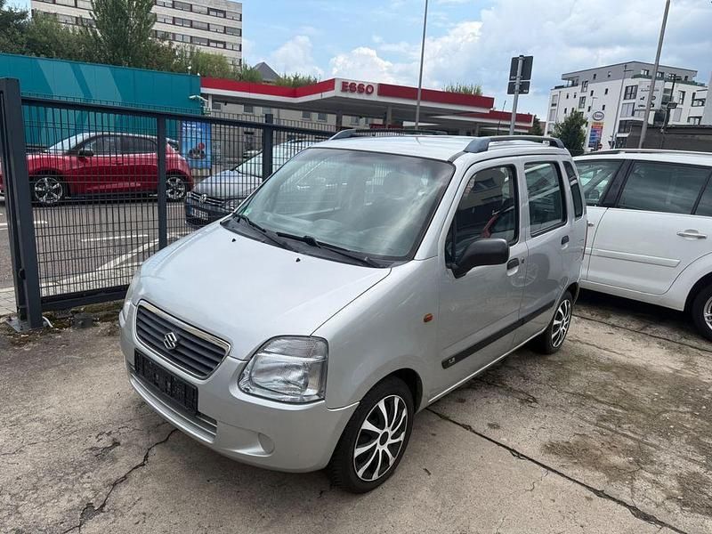 Gebraucht Suzuki Wagon R+ 94 PS (69 kW) 2003 Silber Van / Kleinbus